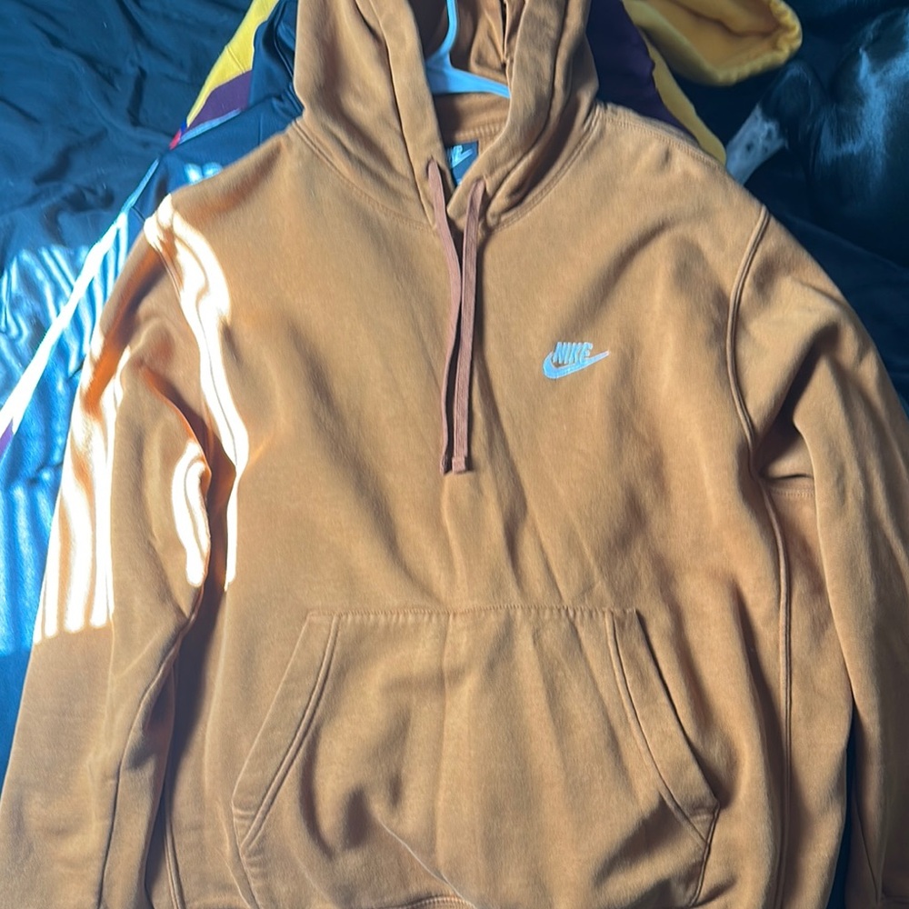 Nike Men's Brown Hoodie